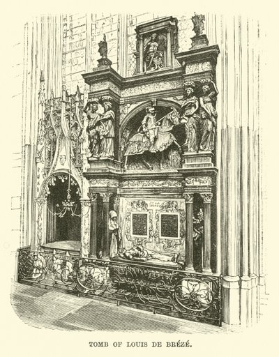 Tumba de Louis de Brézé de English School