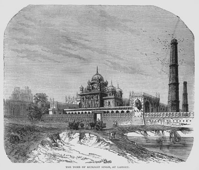 Tumba de Runjeet Singh en Lahore de English School