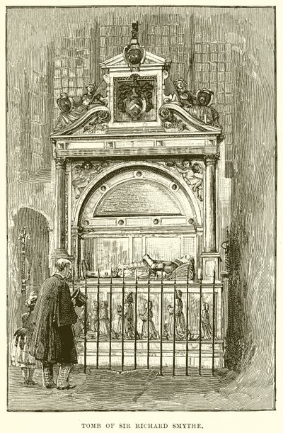 Tumba de Sir Richard Smythe de English School