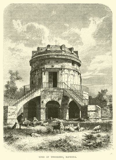 Tumba de Teodorico, Rávena de English School