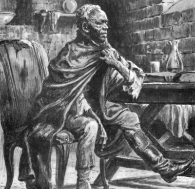 Toussaint Louverture, dejado a morir en una celda fría y húmeda de English School