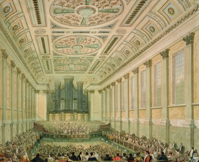 Ayuntamiento, Interior, 1855-1875 de English School