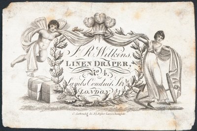 Tarjeta comercial, F R Wilkins de English School