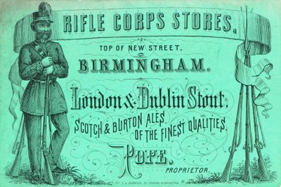 Tarjeta comercial, Rifle Corps Stores de English School