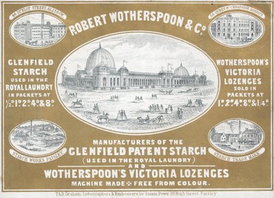 Tarjeta comercial, Robert Wotherspoon & Co de English School