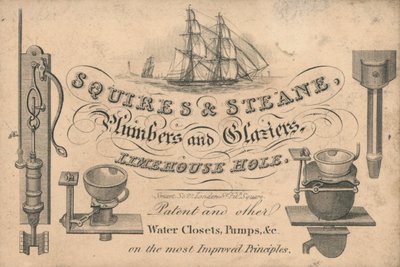 Tarjeta comercial, Squires & Steane de English School