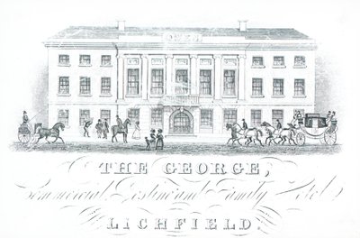 Tarjeta comercial, The George de English School