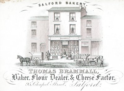 Tarjeta comercial, Thomas Brammall de English School