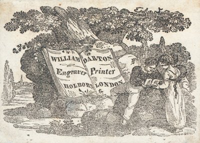 Tarjeta comercial, William Darton de English School