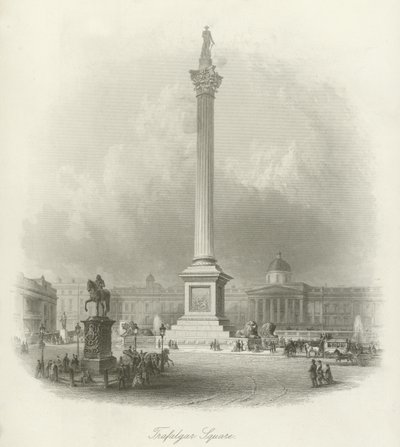 Trafalgar Square, Londres de English School