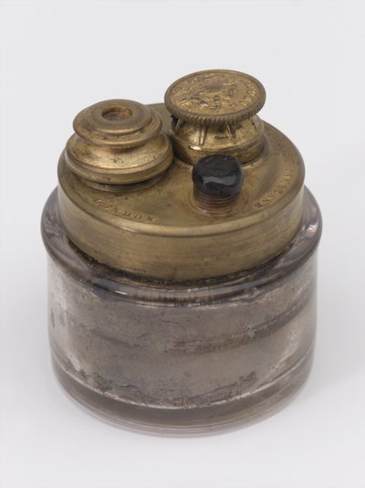 Tintero de viaje, c.1815 de English School