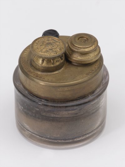Tintero de viaje, c.1815 de English School