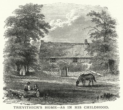 Hogar de Trevithick, como en su infancia de English School
