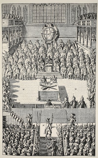 Juicio de Carlos I, 4 de enero de 1649 de English School