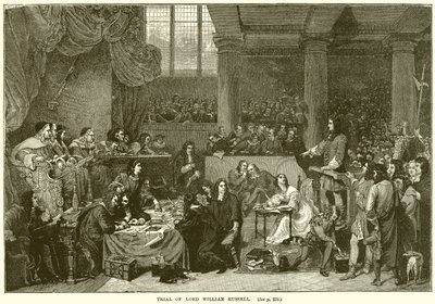 Juicio de Lord William Russell de English School