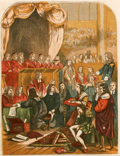 Juicio de Lord William Russell de English School