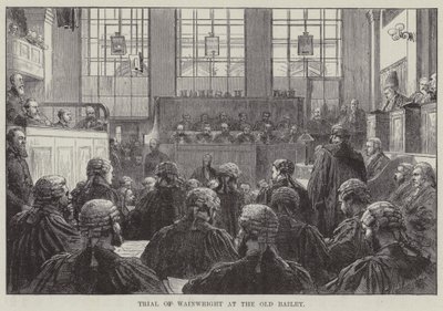 Juicio de Wainwright en el Old Bailey de English School