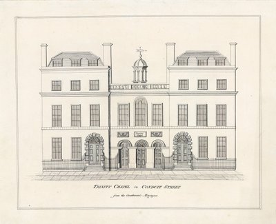 Capilla de la Trinidad, Conduit Street, Londres de English School