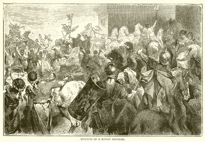 Triunfo de un general romano de English School