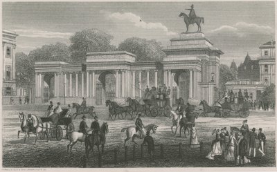 Arco de Triunfo, Hyde Park Corner, Londres de English School