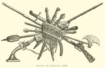 Trofeo de armas albanesas de English School