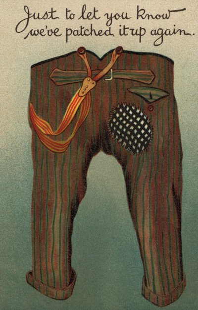 Parche de pantalones de English School
