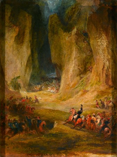 Trukkee, 28 de febrero de 1845, un incidente durante la campaña de Sir Charles Napier en Baluchistán de English School