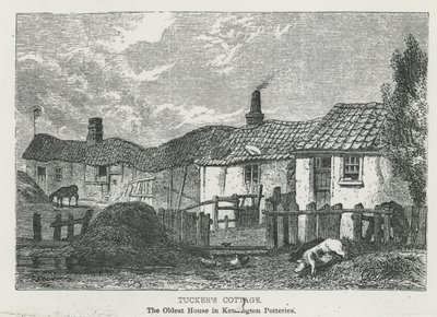 Cabaña de Tucker, la casa más antigua en Kensington Potteries de English School