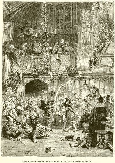 Tiempos Tudor: Festejos navideños en el salón señorial de English School