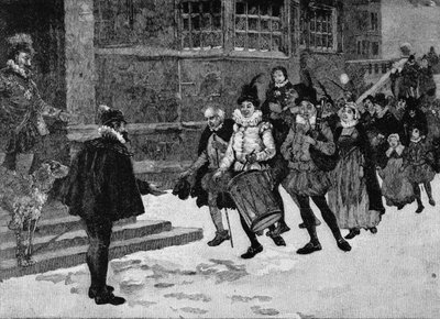 Wassailing Tudor de English School