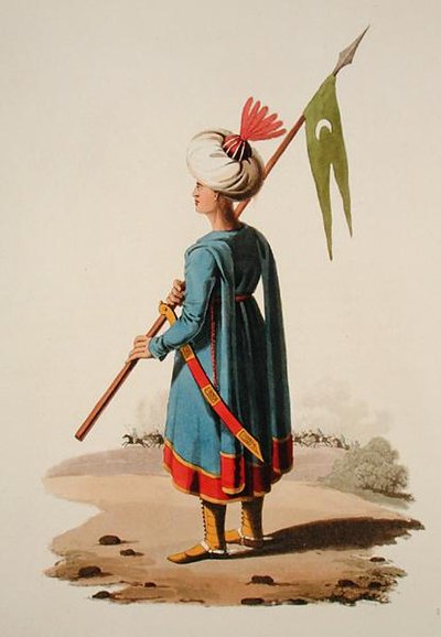 Soldado turco, de 