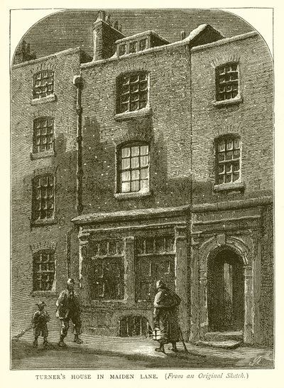 Casa de Turner en Maiden Lane de English School