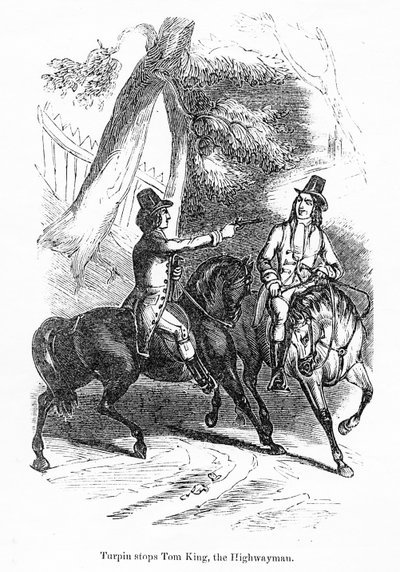 Turpin detiene a Tom King, el bandolero de English School