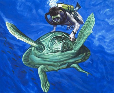Tortuga con buzo de English School