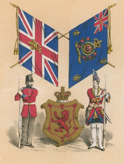 Vigésimo primero, o Royal North British Fusiliers de English School