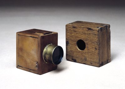 Dos cámaras trampa para ratones, c.1835 de English School