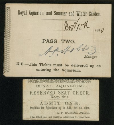 Dos entradas para el Acuario Real de English School
