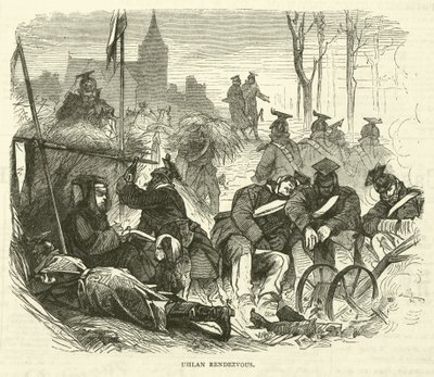 Reunión de Ulanos, septiembre 1870 de English School