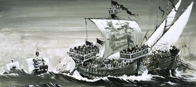 Barcos de cruzados no identificados de English School
