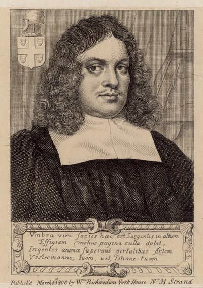 Ministro no identificado de St James, Clerkenwell, Londres, en 1665 (¿Richard Raijohn?) de English School