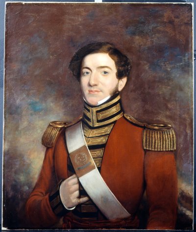 Oficial no identificado, 32º Regimiento (Bengala) de Infantería Nativa de English School
