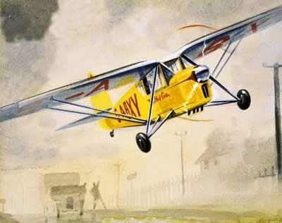 Aeronave no identificada volando bajo de English School