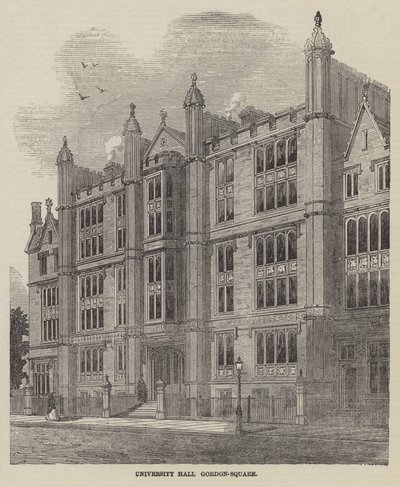 Salón de la Universidad, Gordon-Square de English School