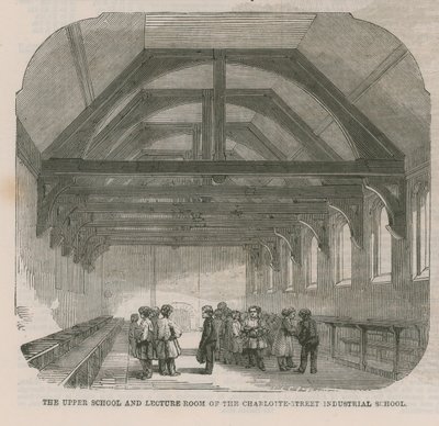 Escuela superior y sala de conferencias de la Escuela Industrial de Charlotte Street de English School