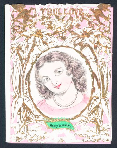Tarjeta de felicitación del Día de San Valentín de English School