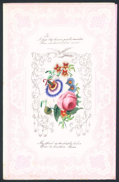 Tarjeta de felicitación del Día de San Valentín de English School