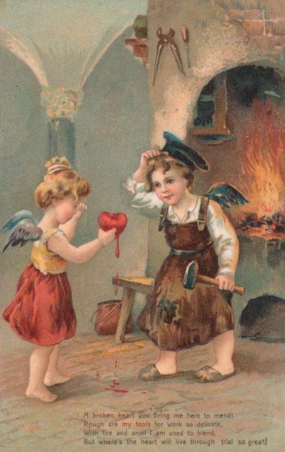 Tarjeta de San Valentín de English School