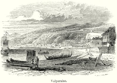 Valparaíso (grabado) de English School