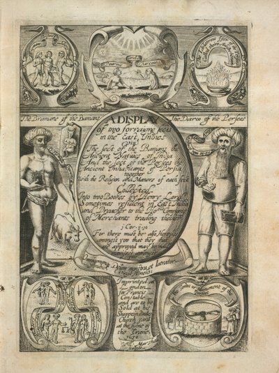 Varias sectas y rituales, ilustración de 