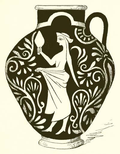 Jarrón (grabado) de English School